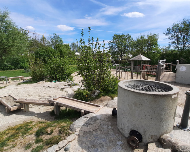Königsbrunn: Wasserspielplatz