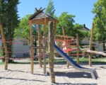 Augsburg: Spielplatz auf der Kammgarnwiese Augsburg: Spielplatz auf der Kammgarnwiese