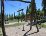 Augsburg: Spielplatz auf der Kammgarnwiese Augsburg: Spielplatz auf der Kammgarnwiese
