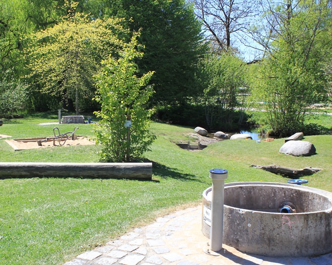 Bobingen: Wasserspielplatz