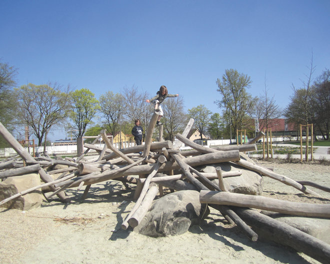 Augsburg: Spielplatz auf dem Sheridan-Gelände