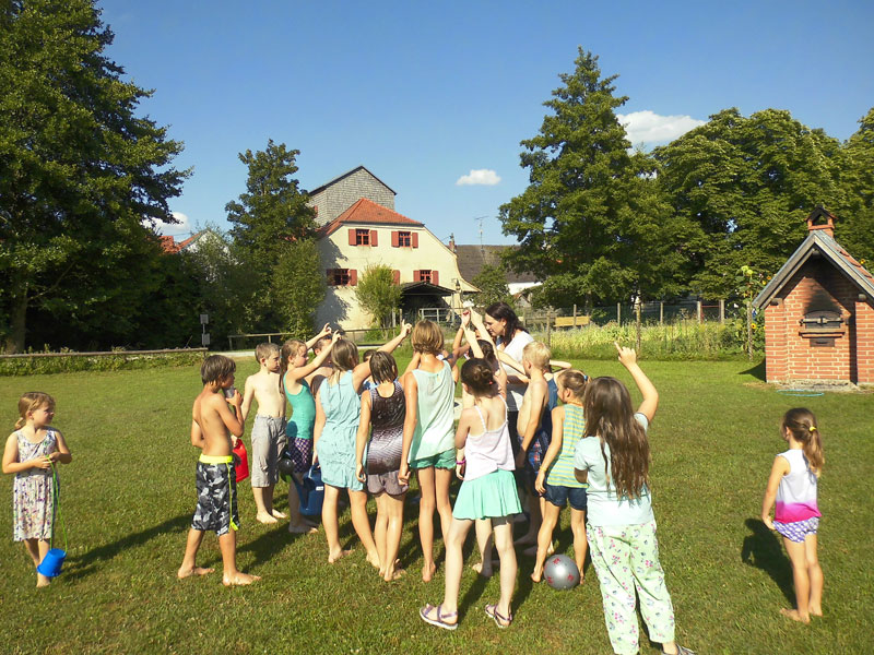 Auf der grünen Wiese… und rund um die Mühle Auf der grünen Wiese… und rund um die Mühle