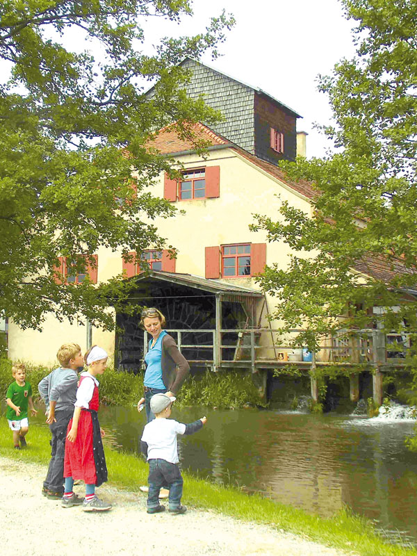Auf der grünen Wiese… und rund um die Mühle