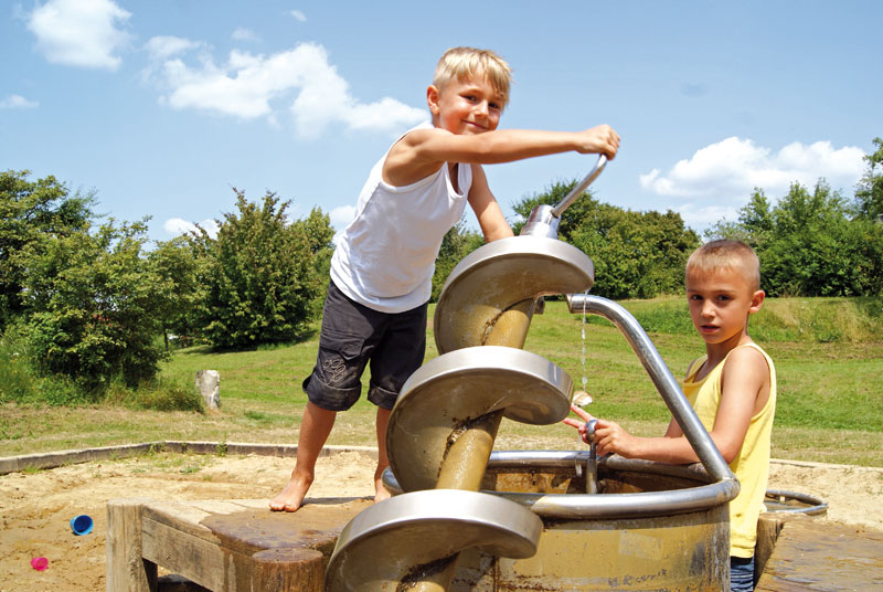 Augsburg: Wasser- & Abenteuerspielplatz Osterfeldpark