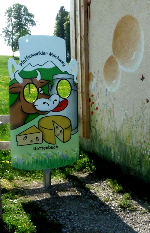 Rottenbuch: Pfaffenwinkler Milchweg Rottenbuch: Pfaffenwinkler Milchweg