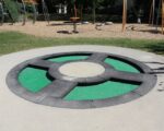 Augsburg: Spielplatz am tim Augsburg: Spielplatz am tim