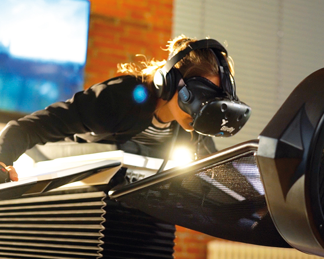 Ulm: Flugsimulator – m25 – Birdly Ulm: Flugsimulator – m25 – Birdly