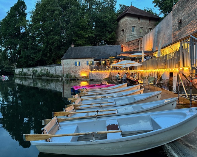 Augsburg: Kahnfahrt Augsburg: Kahnfahrt