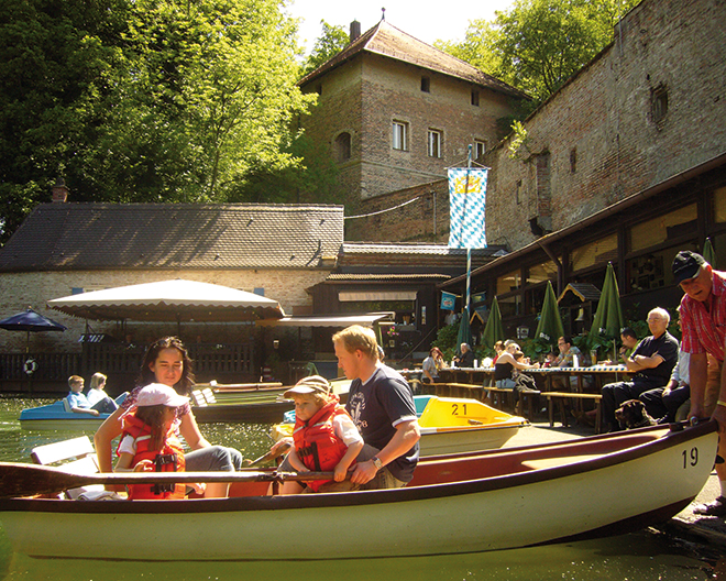 Augsburg: Kahnfahrt