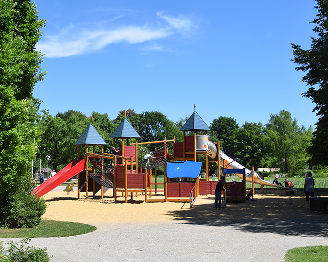 Augsburg: Integrativer Spielplatz im Botanischen Garten
