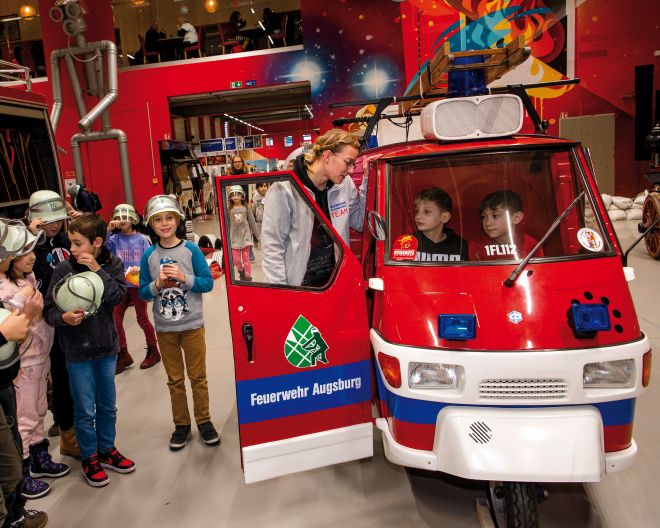 Augsburg: Feuerwehrerlebniswelt
