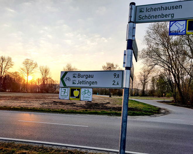 Burtenbach: Radtour Wasser, Vitamine und Moor