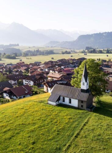 Bolsterlang: Bergblick-Wanderweg Bolsterlang: Bergblick-Wanderweg