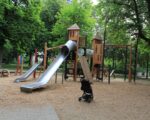 Augsburg: Spielplatz im Wittelsbacher Park Augsburg: Spielplatz im Wittelsbacher Park