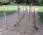 Augsburg: Spielplatz und Fitnessparcours Kuhsee