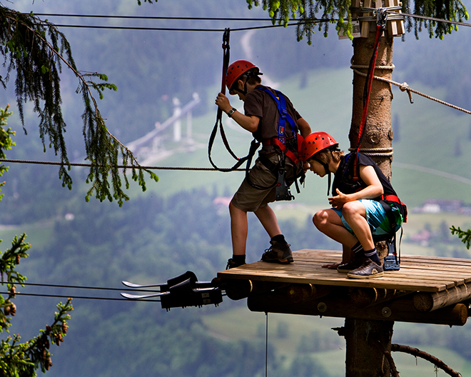 Oberstdorf: Kletterwald Söllereck