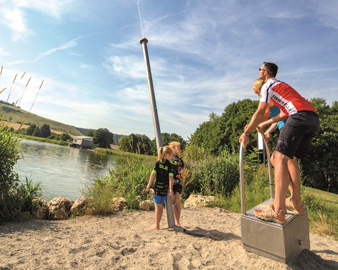 Brenzpark Heidenheim: Abenteuer- + Wasserspielplatz
