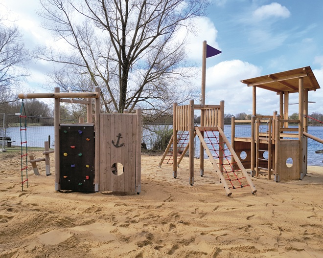 Spielplatz Ilsesee Königsbrunn Foto: Stadt augsburg